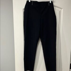 Black High-Waisted Pants